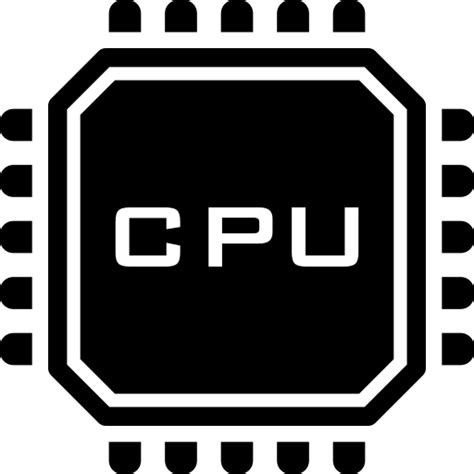 Cpu icon - 아이콘, 로고, 기호 – PNG, SVG 무료 다운로드